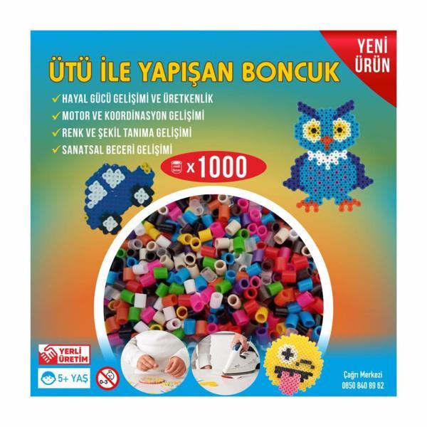 Ütü ile Yapışan Boncuk 5mm 1000'li Renkli - Image 1