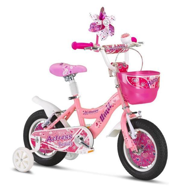 Ümit 1264 Actress-Bmx-Sepet-V-Kız Çocuk Bisikleti 12 Jant Pembe - Image 1