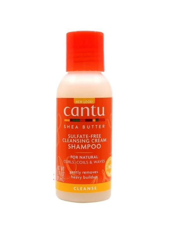 Cantu Kıvırcık ve Dalgalı Saçlar İçin Sülfatsız Krem Şampuan Mini Seyahat Boy 89 mL - Image 1