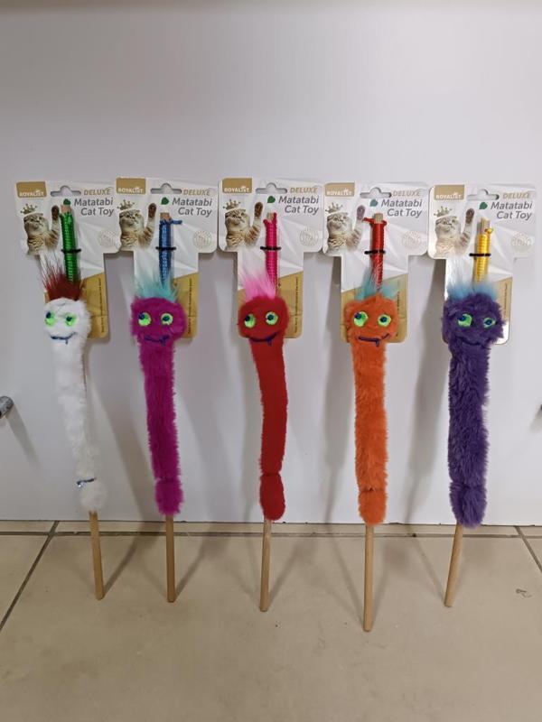 Royalist kedi oltası Matatabili Zilli 42 cm sap  - Image 1