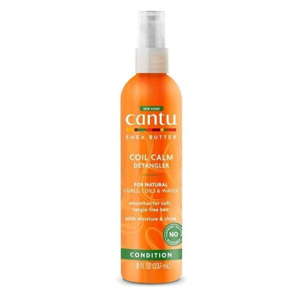 Cantu Shea Yağlı Dolaşmayan ve Yumuşatan Kolay Saç Tarama Spreyi 237 mL - Image 1