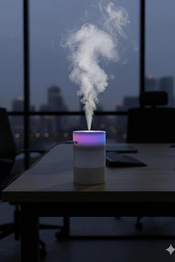 Blackbird SD12 Taşınabilir Mini USB Hava Nemlendirici | Araç ve Ofis İçin Renkli Işıklı - Image 1