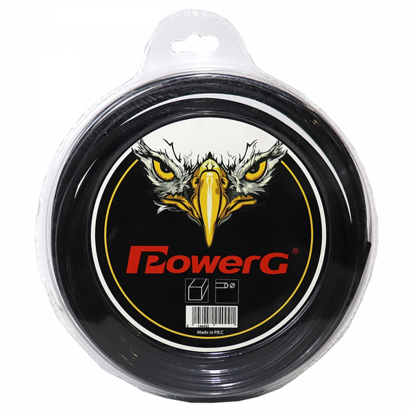 PowerG 3.0mm 49m 4 Köşe Kare Siyah Misina - Image 1