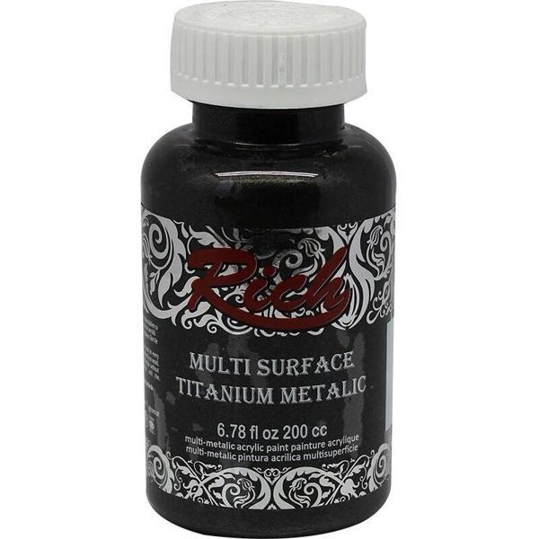 Supertrend Multi Surface Titanium Metalik Boya 200 cc. 2544 SİYAH - Image 1