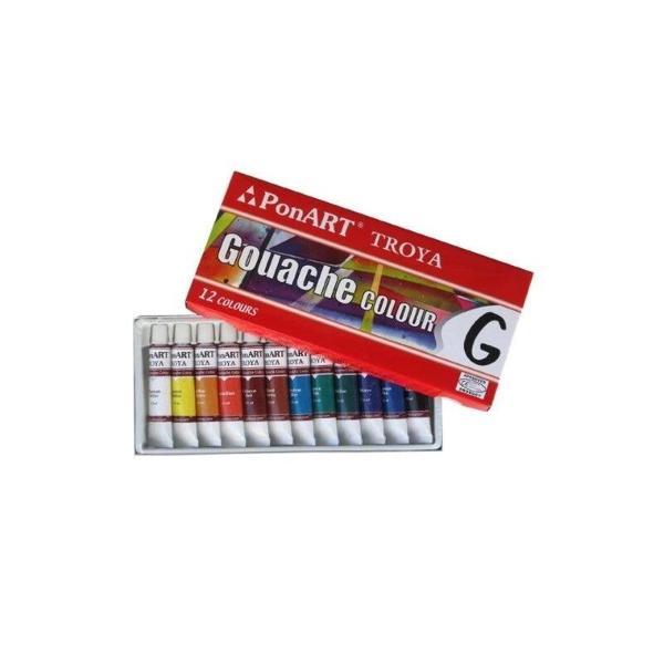 Supertrend - Troya Guaj Boya Seti 12 Renk x 12 ml. - Image 1