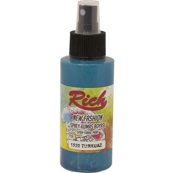 Supertrend New Fashion Sprey Kumaş Boyası 100 cc. 1528 TURKUAZ - Image 1