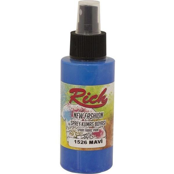 Supertrend New Fashion Sprey Kumaş Boyası 100 cc. 1526 MAVİ - Image 1