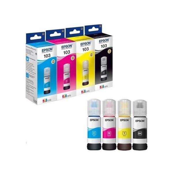 Epson 103 Ecotank 65 Ml 4 Renk Kutulu Mürekkep Seti - Image 1