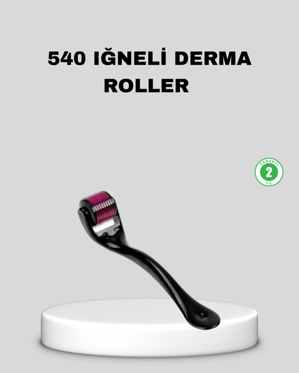 Derma Roller Titanyum İğneli Cilt Yenileyici – Akne ve Kırışıklık Karşıtı - Image 1