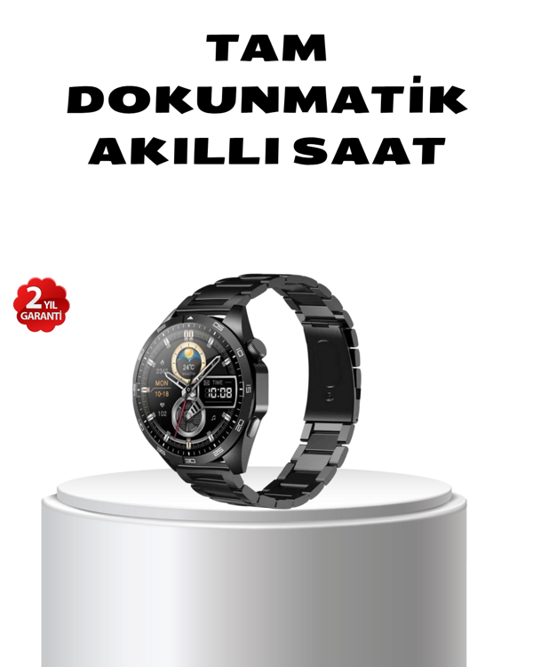 Bluetooth Akıllı Saat – Nabız, Adım Sayar, Uyku Takibi ve Spor Modlarıyla Akıllı Yaşam Asistanı - Image 1