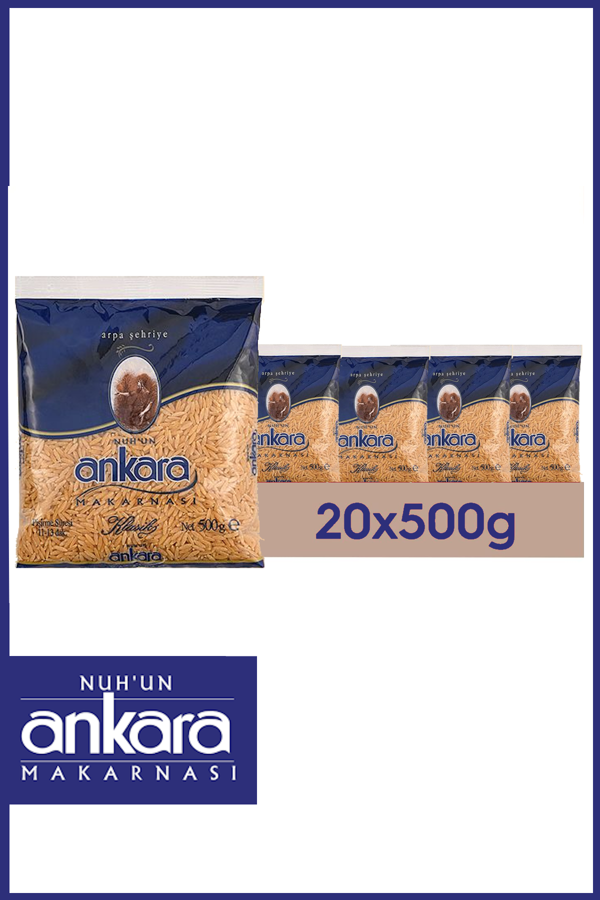 Nuh'un Ankara Arpa Şehriye Makarna 500 gr x 20 Adet - Image 1