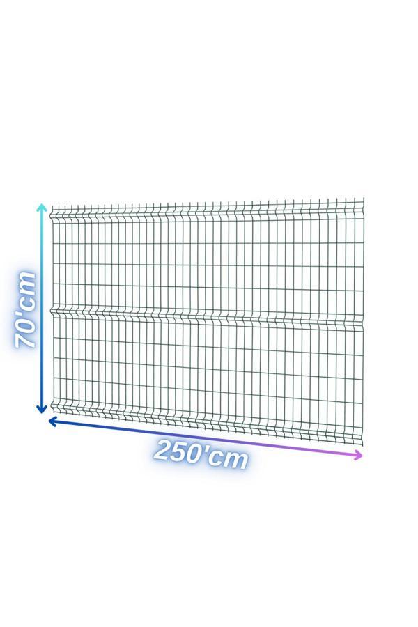 Ör-As Tel Örgü & Panel Çit Sistemleri Ör-As Tel Bahçe Teli Panel Çit 70Cmx250Cm - Image 1