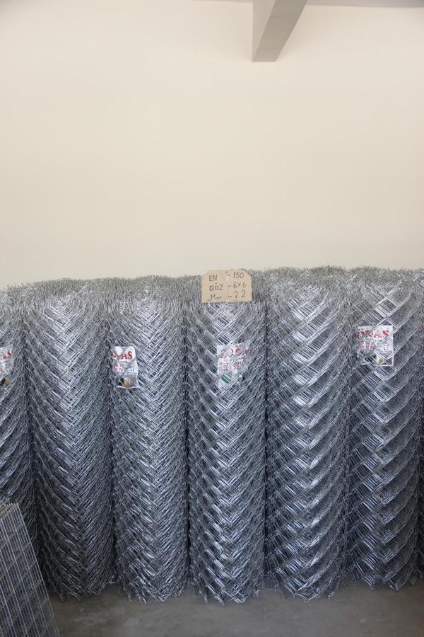 Ör-As Tel Örgü & Panel Çit Sistemleri 6.5 X 6.5 Göz - 2.2Mm-( 100'Lük - 10 Mt ) - Galvanizli Helozon  Tel Örgü - Image 1