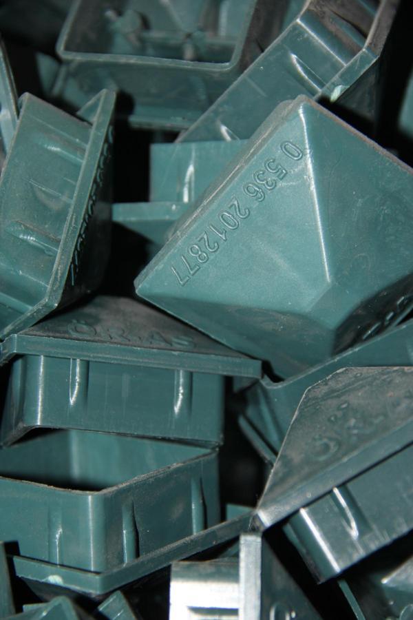 Ör-As Tel Örgü & Panel Çit Sistemleri Panel Çit Direk Kapağı - Profil Kapak - ( -50 - ) Adet - Image 1