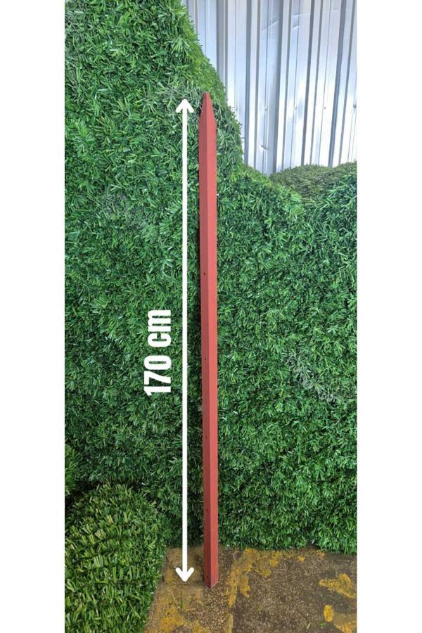 Ör-As Tel Örgü & Panel Çit Sistemleri Köşebent Demir Kazık Sivri Antipaslı 40 X 40 X 3 Mm 170 Cm Yükseklik - Image 1