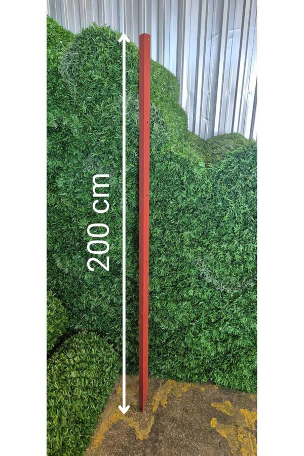 Ör-As Tel Örgü & Panel Çit Sistemleri Köşebent Demir Kazık Sivri Antipaslı 40 X 40 X 4 Mm 200 Cm Yükseklik - Image 1