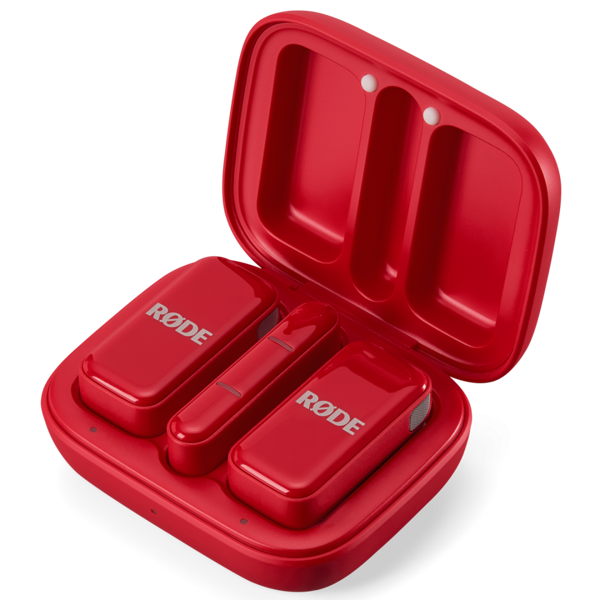 Wireless Micro: Kırmızı: USB-C | Ultra Kompakt Kablosuz Mikrofon - Image 1