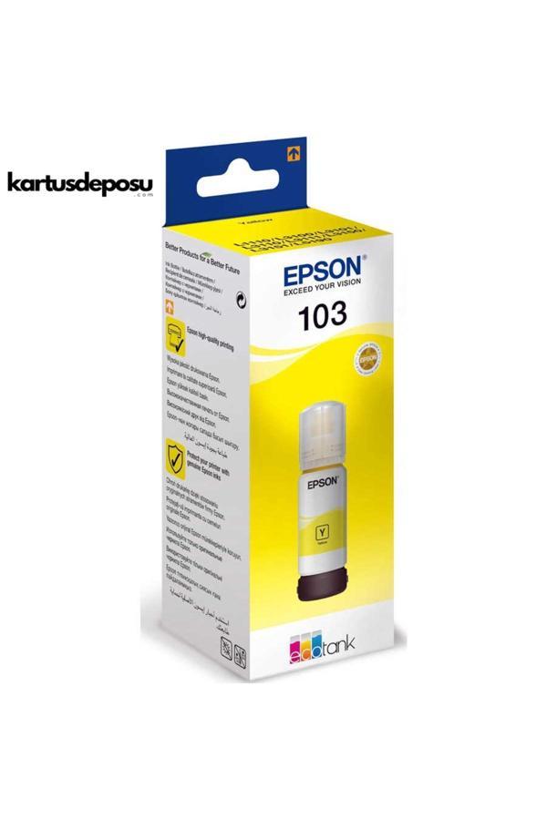 EPSON 103 Mürekkep Kartuş Yellow - Image 1