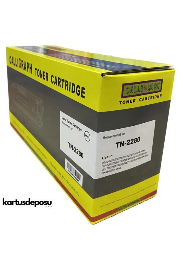Calligraph Brother  TN-2280/2260 (TN-450) Muadil Lazer Toner - Image 1