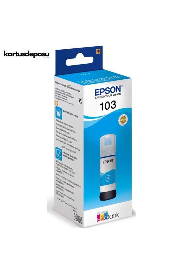 EPSON 103 Mürekkep Kartuş Cyan - Image 1