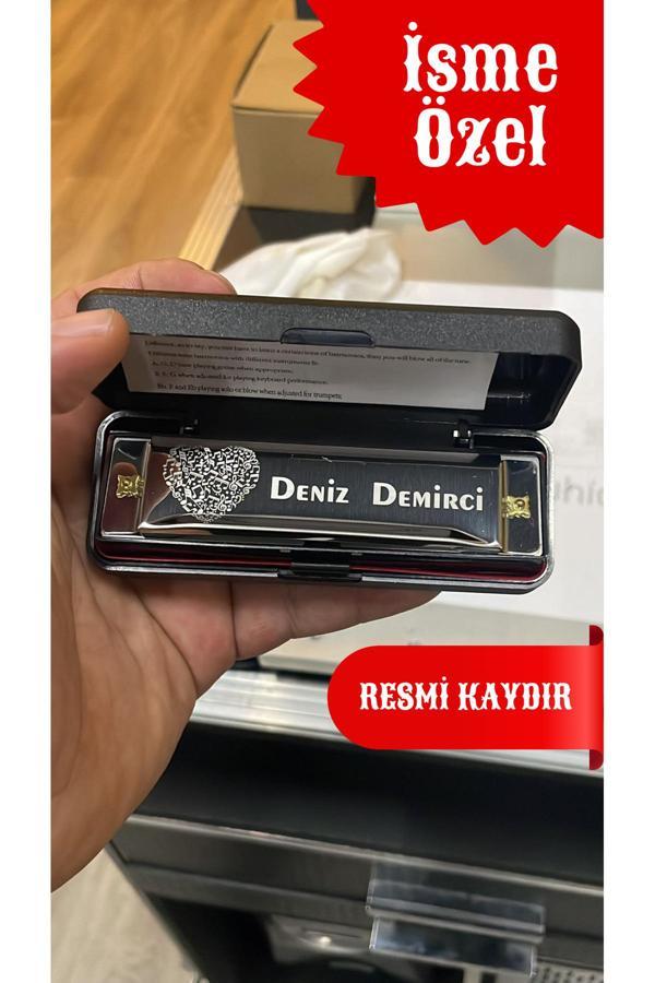 Honer 10 Delikli Mızıka Professional Harmonica - İsme Özel - Image 1