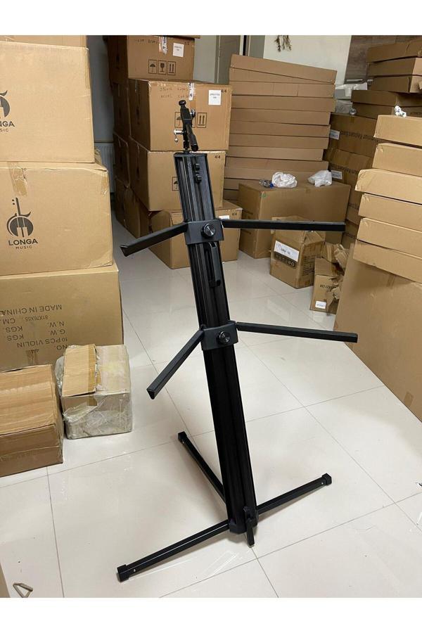 Longa Profesyonel 2 Katlı Ve Mikrofon Standlı Org Sehpası - Image 1