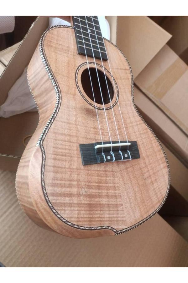 Vangoa Concert Boy Profesyonel Maun Ukulele Ve Kalın Korumalı Kılıflı - Image 1