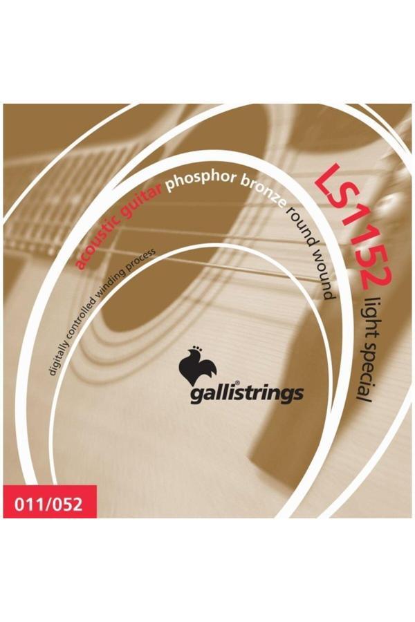 Galli İtaly (11-52)Numara Profesyonel Akustik Gitar Tel Seti - Image 1