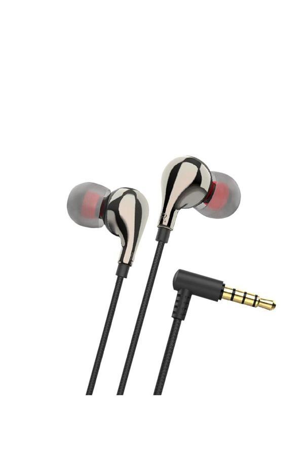 Karin -Linktech E80 Stereo Mikrofonlu 3.5Mm Kulak İçi Kablolu Kulaklık - Image 1