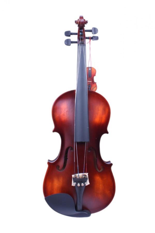 Lucetta -Longa Lkm060 4/4 Tam Boy Mat Cilalı Öğrenci Model Keman Seti - Image 1