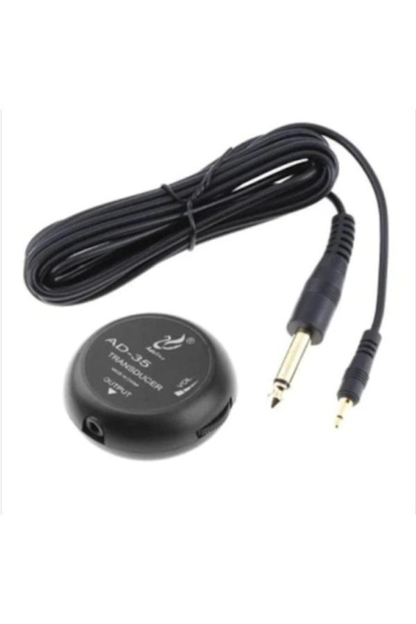 Adeline Ad-35 Yapıştırmalı Volümlü Akustik Enstrüman Ses Alıcısı Mikrofon - Image 1