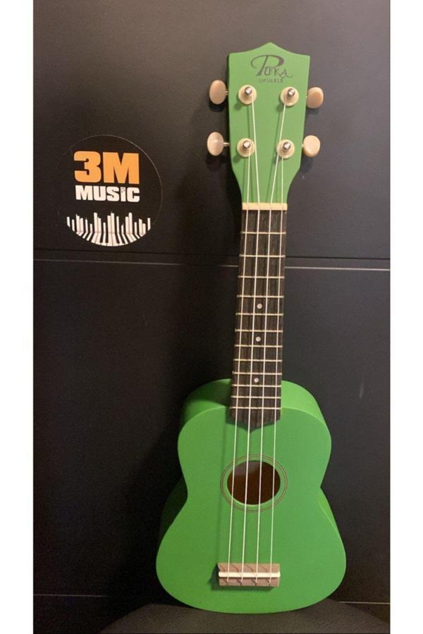 Puka Pk21 Yeşil Soprano Ukulele Kılıf Ve Pena - Image 1