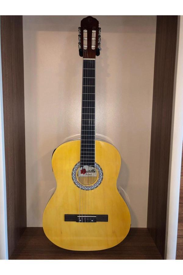 Castılla Naturel Renk Elektro Klasik Gitar - Image 1
