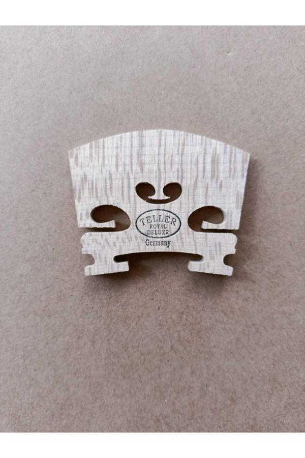 Teller Royal Deluxe Tam Boy 4/4 Keman İçin Kelebek Ağacı Eşik Köprüsü - Image 1