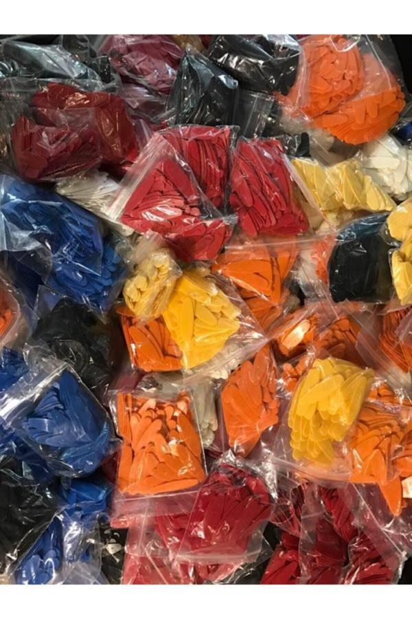 Cogur Çöğür Marka Karma Renk Ve Numaralı Saz Mızrabı-100 Lü Paket - Image 1