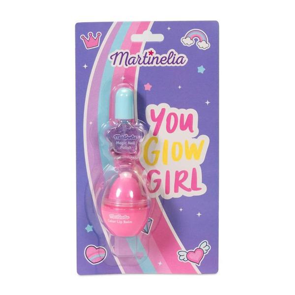 Martinelia Super Girl Kız Çocuk Oje ve Dudak Balmı Makyaj Seti  30580 - Image 1