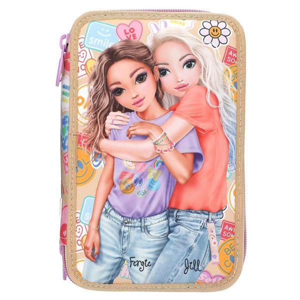 TOP Model 3 Katlı İçi Dolu Kalem Çantası Girl Power 413282 - Image 1