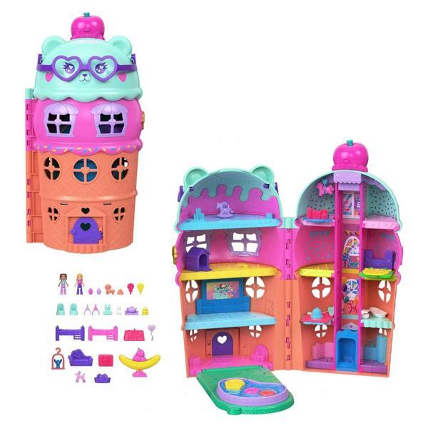 Polly Pocket Dondurma Evi Oyun Seti JFT91 - Image 1