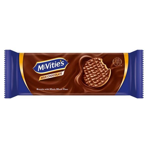 McVitie's Digestive Sütlü Çikolata Kaplı Tam Buğday Bisküvi - 150 gram - 12 Adet - Image 1