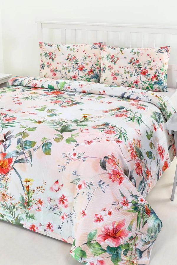 Bohem Pike Takımı Tek Kişilik Pembe - Image 1