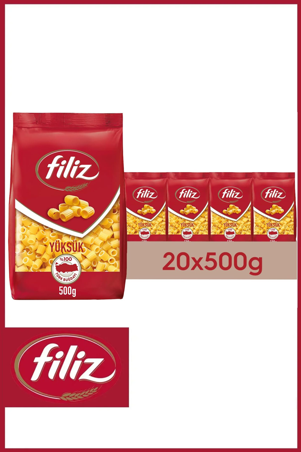 Filiz Yüksük Makarna 500gr X 20 Adet - Image 1