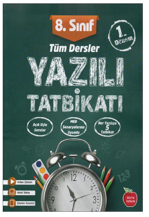 Newton Yayınları 8. Sınıf Tüm Dersler Yazılı Tatbikatı - Newton Yayınları - Image 1