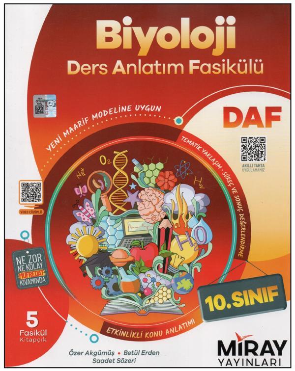 Miray 10. Sınıf Biyoloji Ders Anlatım Faikülü  - Miray Yayınları - Image 1