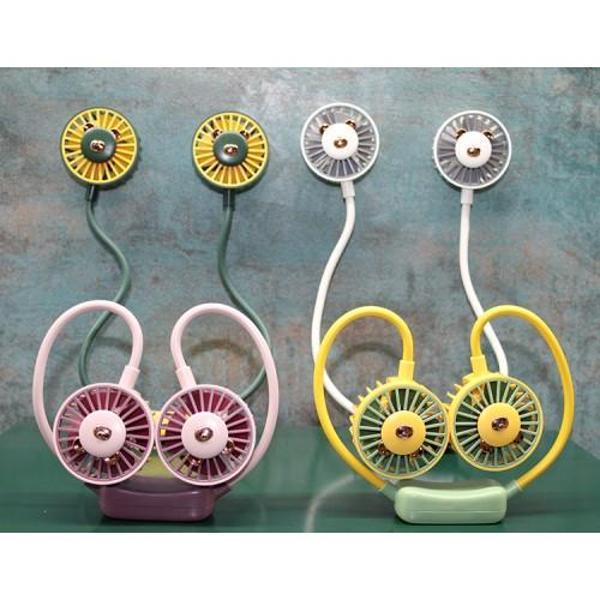 Kuromi Şarjlı Boyun Fanı Vantilatör 2 Kademeli - Image 1