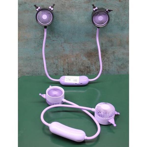 Kuromi Şarjlı Boyun Fanı Vantilatör 2 Kademeli Model 1 - Image 1