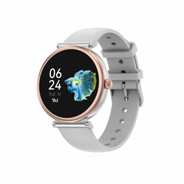 You Watch F15-Yf152 You Smart Silver & Gray Silicon Bayan Kol Saati - Image 1