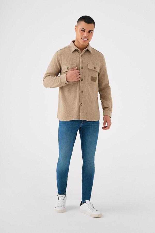 Loft Bej Erkek Gömlek LF2037222 - Image 1