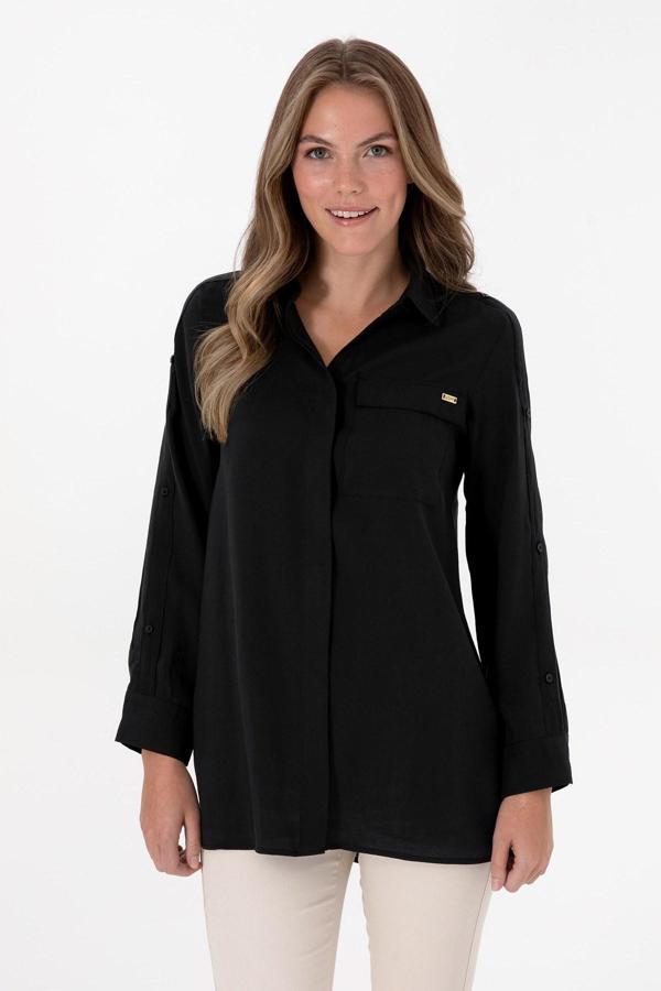 U.S. Polo Assn. Kadın Gömlek 50309037-VR046 - Image 1