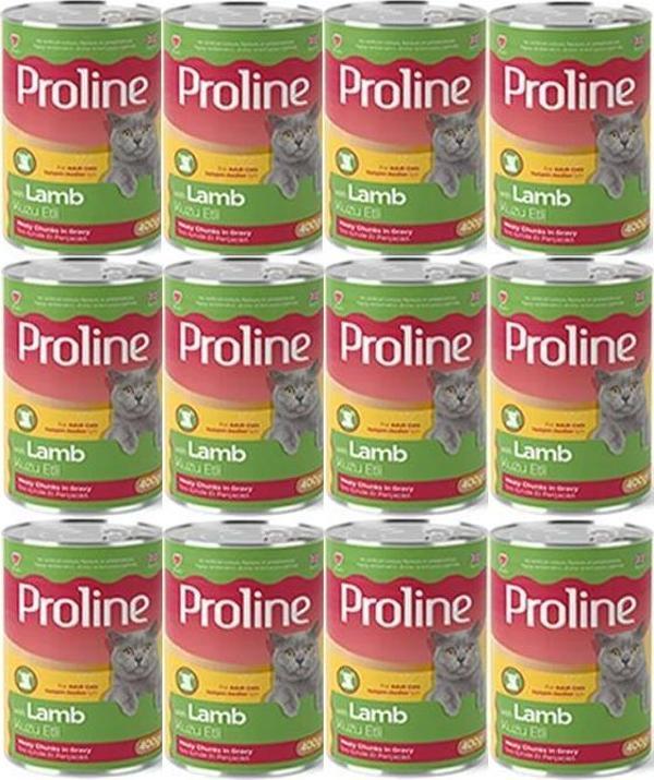 Proline Kuzu Etli Yetişkin Kedi Konservesi 400 Gr*12 Adet - Image 1