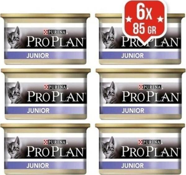 Pro Plan Junior Tavuklu Yavru Kedi Konservesi 85 Gr *6 Adet  - Image 1